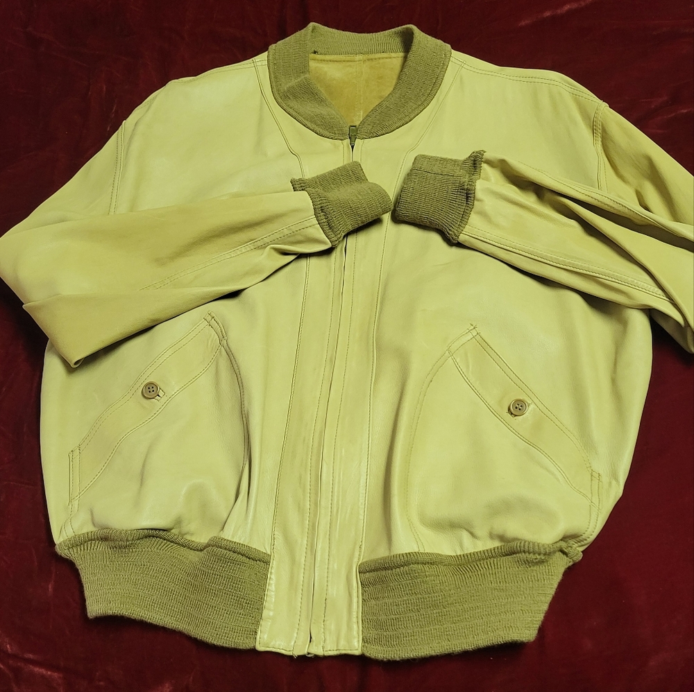 Bally men's lambskin jacket